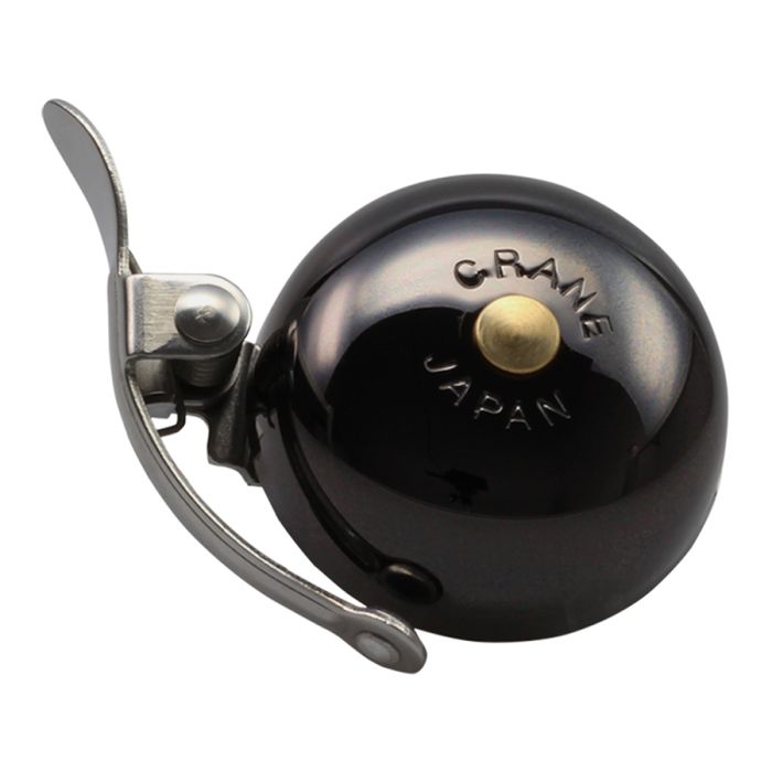 Crane Mini-Suzu-Glocke (Druckguss) – Neo-Schwarz