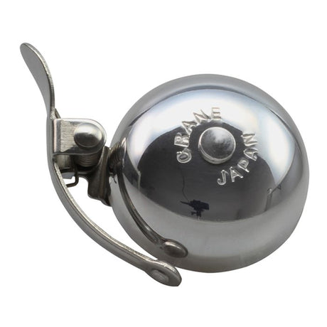 Crane Mini-Suzu-Glocke (Stahlband) – poliertes Silber
