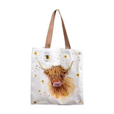 Jan Pashley Hochlandrind-Polycotton-Tasche