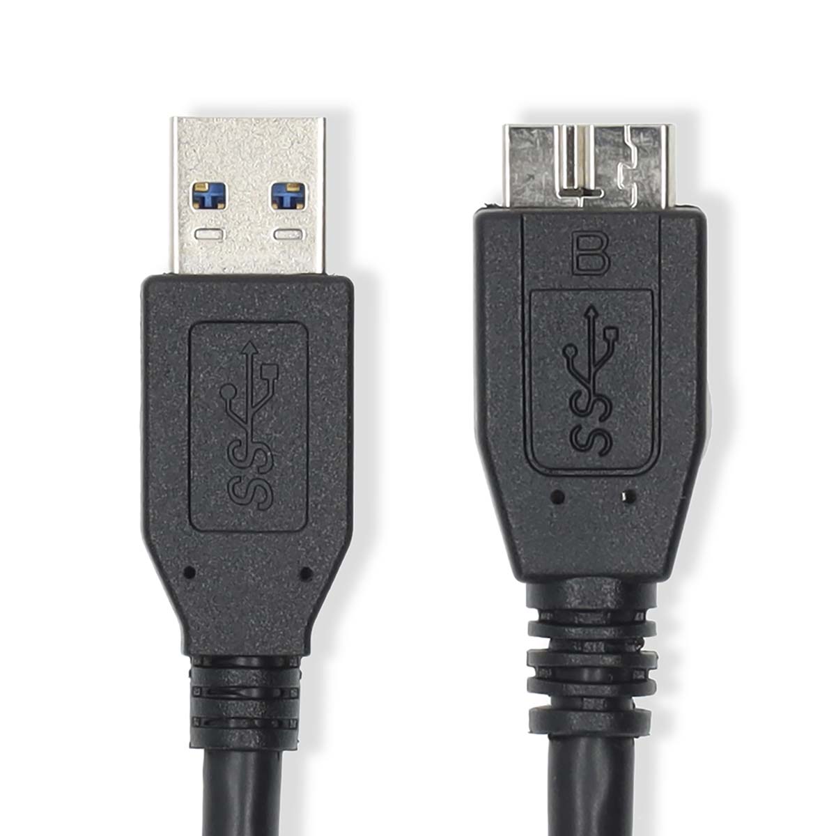 Nedis USB-Kabel | USB 3.2 Gen 1 | USB-A-Stecker | USB-B-Stecker | 5 Gbit/s | vernickelt | 2,00m | rund | PVC | schwarz | Etikett - ccgl61100bk20