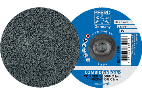 Pferd CD-Vliesscheibe ø50mm fein sic | 25 Stück