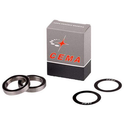 Cema lagerset voor interlock 86386 sram dub keramisch zwart