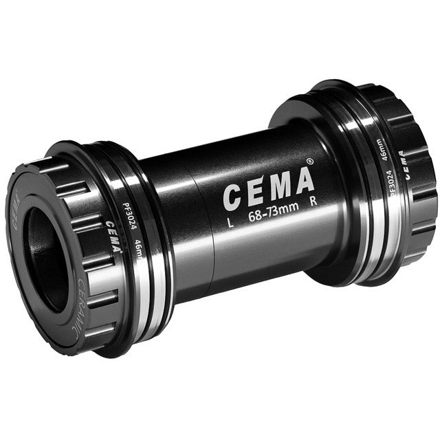 Cema Bracketas PF30 Shimano SG3 beschichtet Keramikschwarz