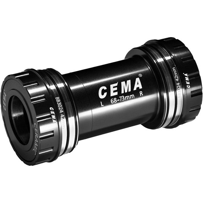 CEMA BRACKETAS BB30 SHIMANO SG3 Belagt keramisk svart