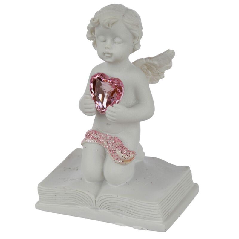 Friede des Himmels, glücklich bis ans Ende der Cherub-Statue