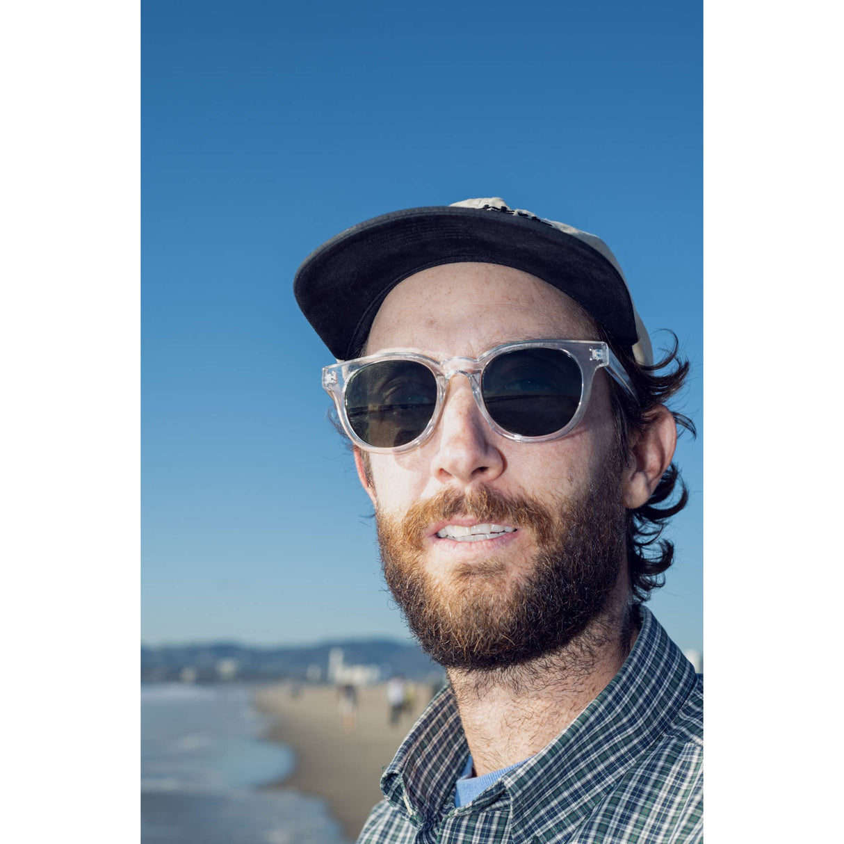 Chpo Brille Fyren x transparent grün