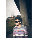 Chpo Brille Luca schwarz lila