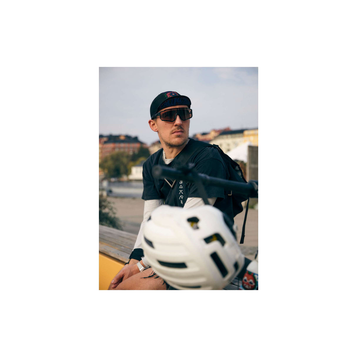 Chpo Brille Siri schwarz bernsteinfarben