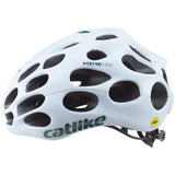 Katzenartiger Rennhelm Mixino Evo Mips Größe L 58-60 cm glänzend weiß