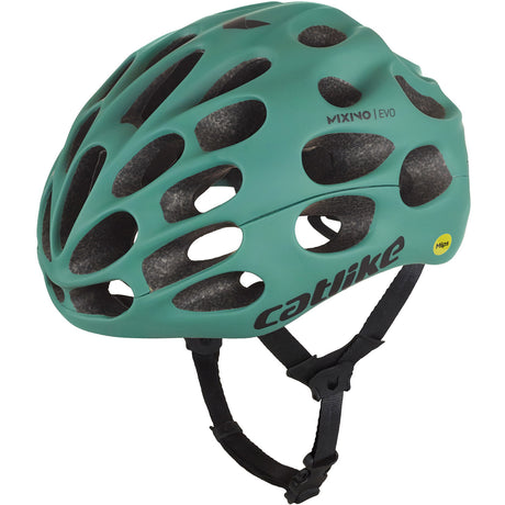 Katzenartiger Rennhelm Mixino Evo Mips Größe M 55-57cm grün