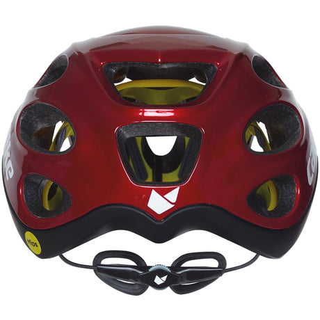 Katzenartiger Rennhelm Vento Mips Größe L 58-60cm rot metallic