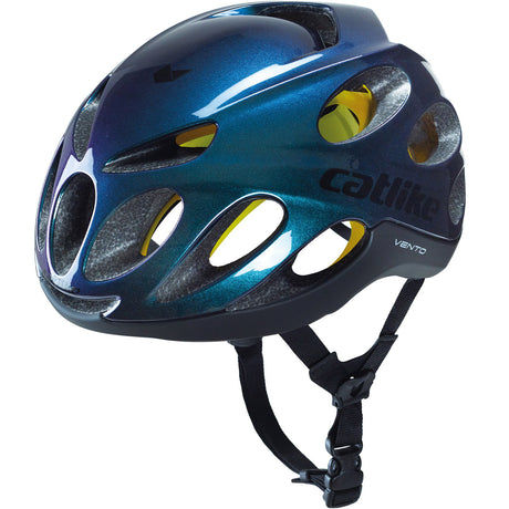 Katzenartiger Rennhelm Vento Mips Größe M 55-57cm Satin Chamäleon