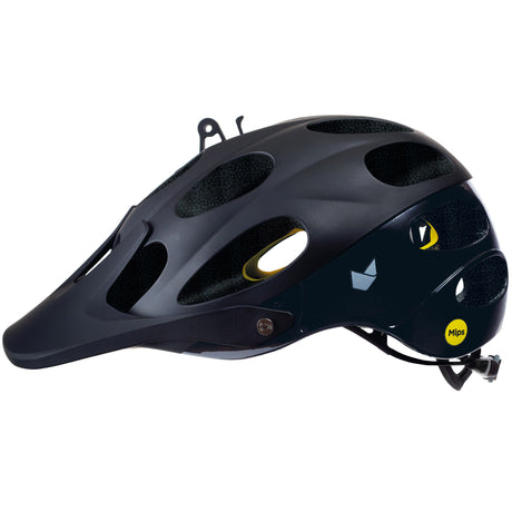 Katzenartiger MTB-Helm Yelmo Mips Größe M 57-59 cm reines Schwarz