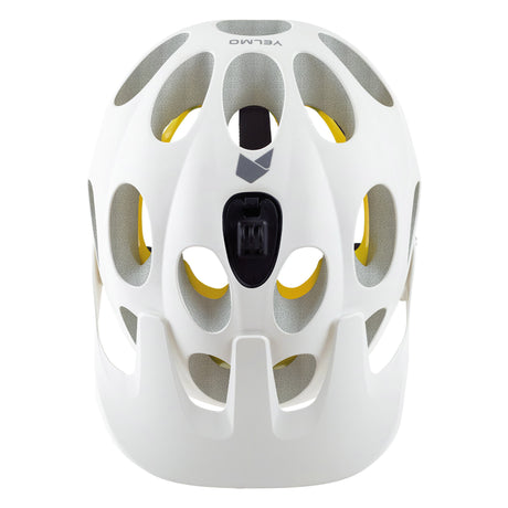 Katzenartiger MTB-Helm Yelmo Mips Größe L 60-61 cm weiß grau