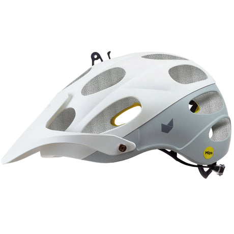 Katzenartiger MTB-Helm Yelmo Mips Größe L 60-61 cm weiß grau