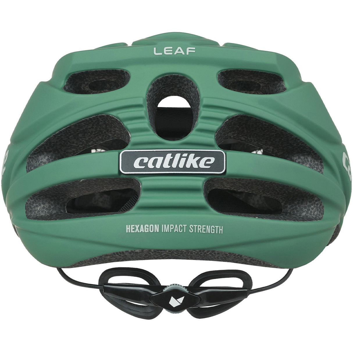 Katzenartiger MTB-Helm, Blattgröße M, 55–57 cm, frostige Fichte