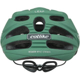 Katzenartiger MTB-Helm, Blattgröße M, 55–57 cm, frostige Fichte
