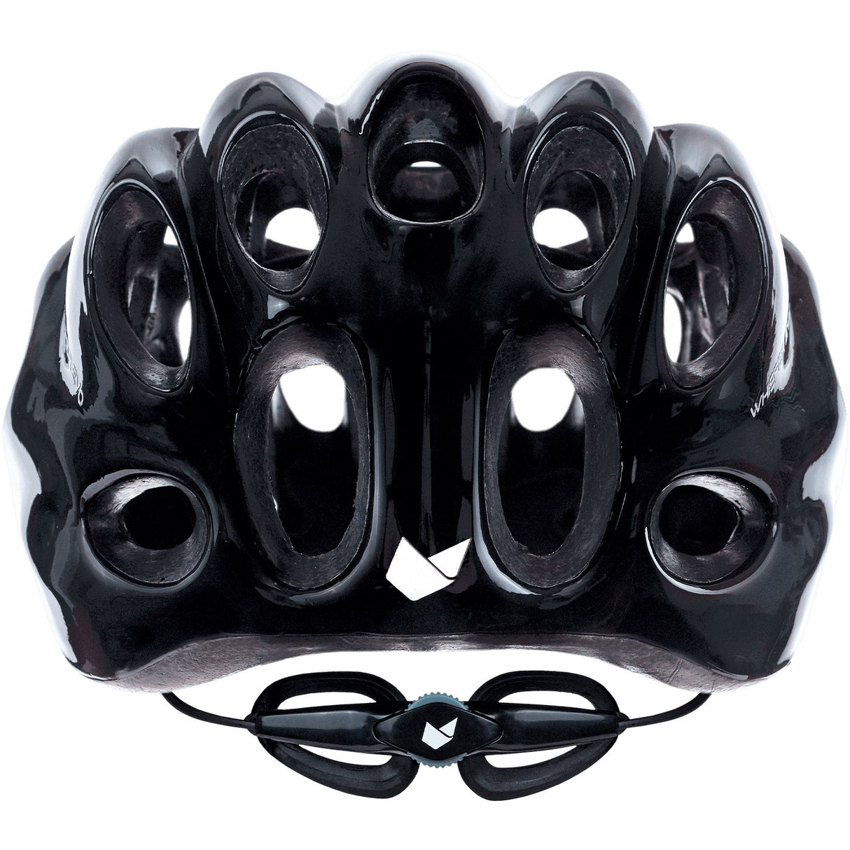 Katzenartiger Rennhelm Whisper Evo Größe L 58-61cm schwarz matt