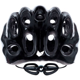 Katzenartiger Rennhelm Whisper Evo Größe L 58-61cm schwarz matt