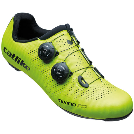 Katzenartige Rennschuhe Mixino RC1 Carbon Größe 43 Fluo