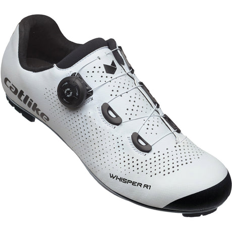 Katzenartige Rennschuhe Whisper R1 Nylon Größe 43 weiß