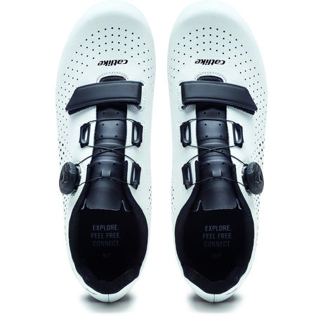 Katzenartige Rennschuhe kompact'o r1 Nylon 47 weiß