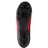 Zapatos buzaglo mtb kompact'o x1 tamaño de nylon 36 rojo