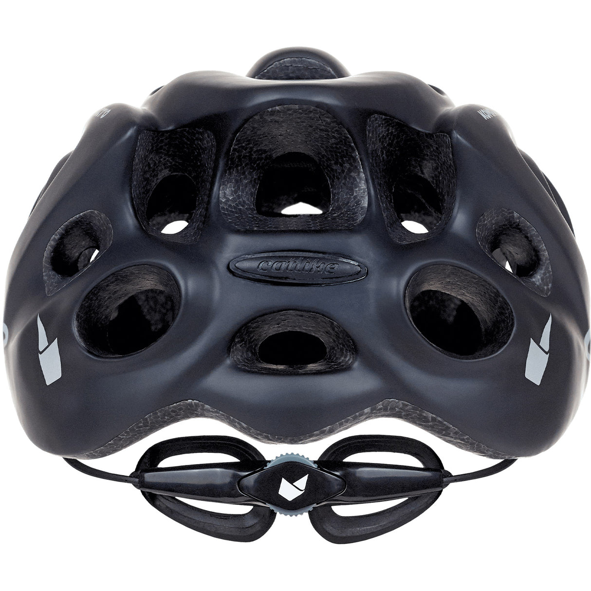 Katzenartiger Urban-Helm kompakt Größe M 55-58cm schwarz matt