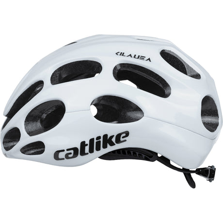 Katzenartiger Rennhelm Kilauea Größe M 55-57cm weiß matt