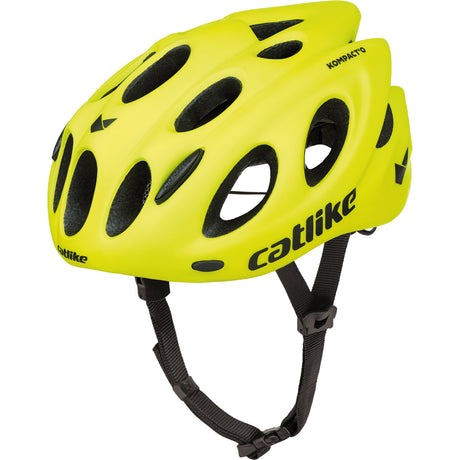 Katzenartiger urbaner Helm Compact'o Größe S 51-54cm gelb matt