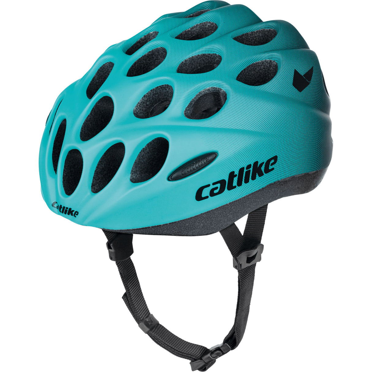 Katzenartiger Kinderhelm Kätzchen Größe S 52-55cm Aquamarin