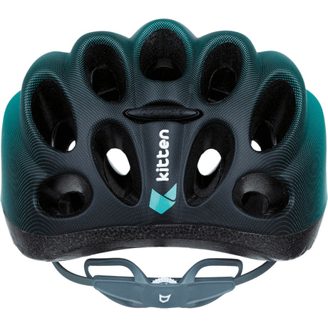 Katzenartiger Kinderhelm Kätzchen Größe M 55-58cm Aquamarin