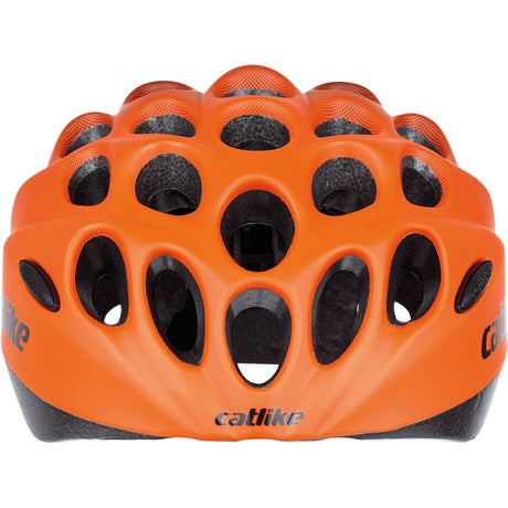 Katzenartiger Kinderhelm Kätzchen Größe xs 49-52cm orange