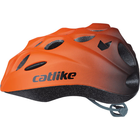 Katzenartiger Kinderhelm Kätzchen Größe xs 49-52cm orange