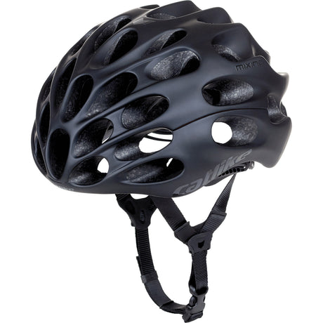 Katzenartiger Rennhelm Mixino Größe M 55-57cm schwarz matt