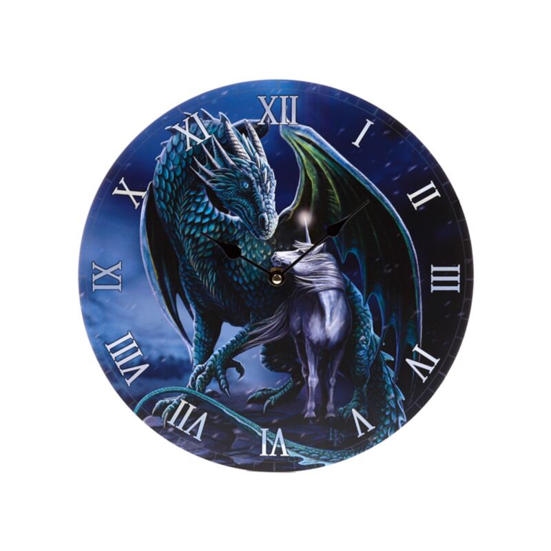 Lisa Parker Beschützer Magick Dragon Einhorn bedruckte Uhr
