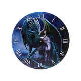 Lisa Parker Beschützer Magick Dragon Einhorn bedruckte Uhr