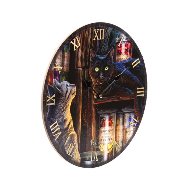 Lisa Parker Magic Emporium Katzen bedruckte Uhr