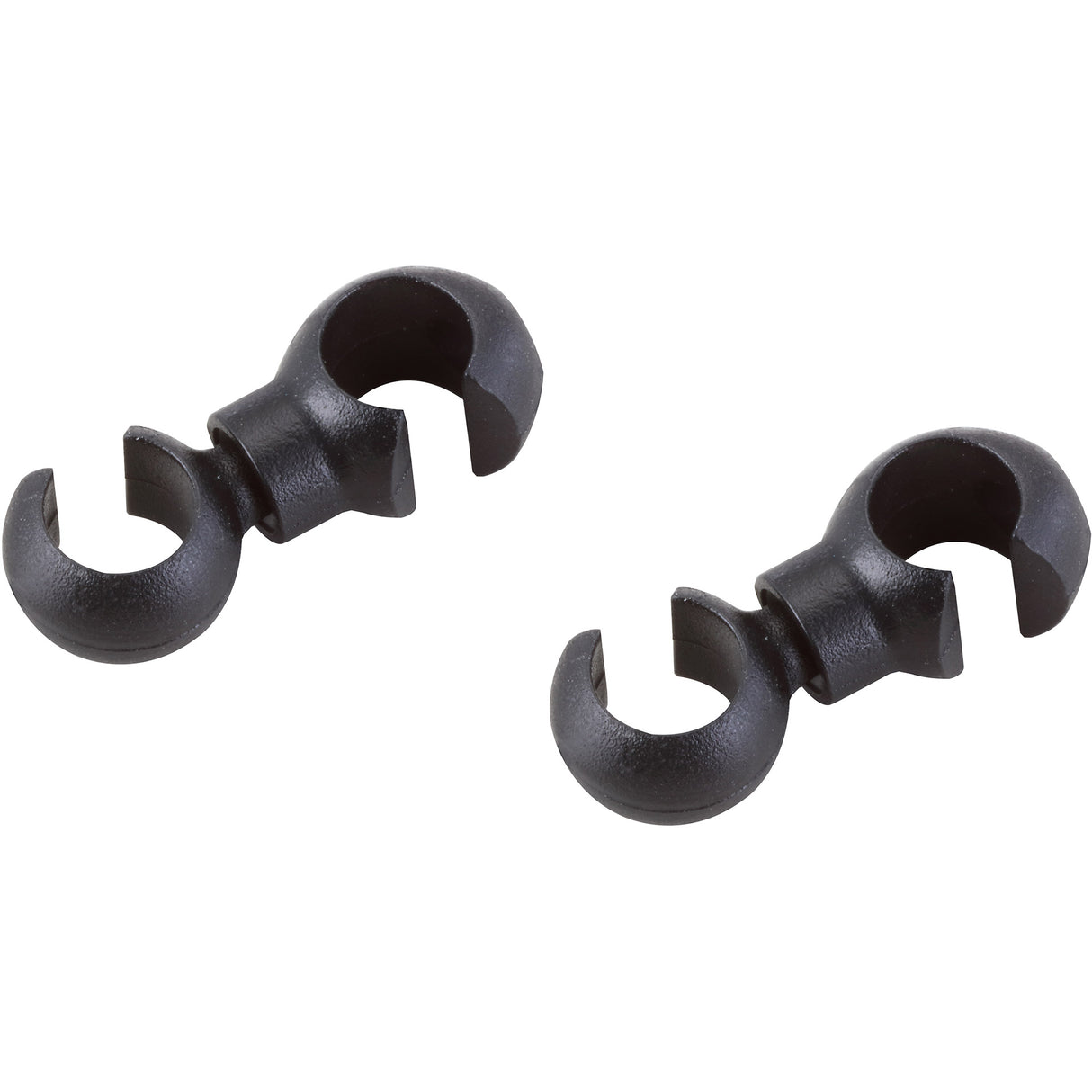 Ganchos de rotación Elvedes Ø4.3 mm 5.0 mm PVC Negro (4 piezas)