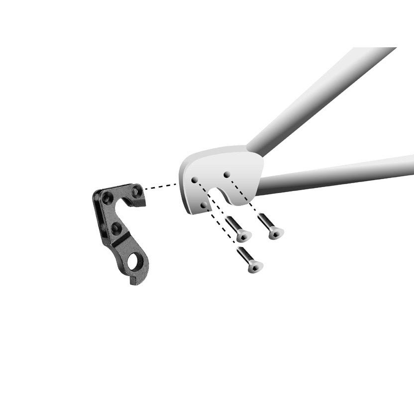 Union Maeilleurpad GH-107 mit Schraubenset M3x0.9