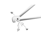 Union Maeilleurpad GH-117 mit Schraubenset M8x0.75