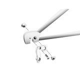 Union Maeilleurpad GH-127 mit Schraubenset M8x0.75 +M4x0.7