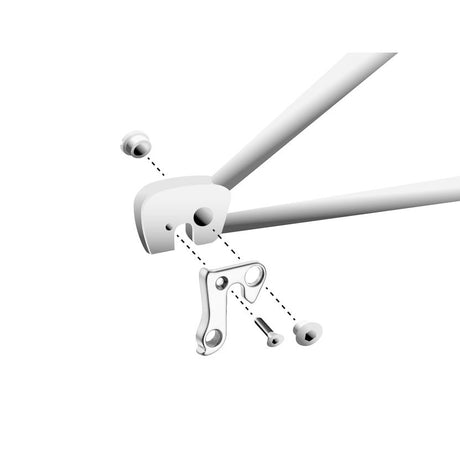 Union Maeilleurpad GH-128 mit Schraubenset M8x0.75 +M4x0.7