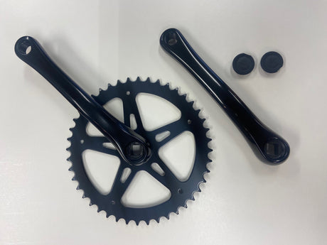 Hzb Kurbel Schettsradstahl 44T 1 8 + 3 32 170 mm -1 mm Schwarz