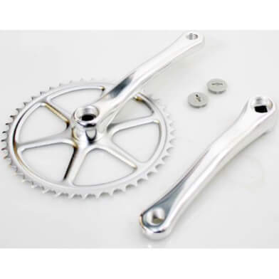 Cranket Fausto 44T-170mm Alu Silber