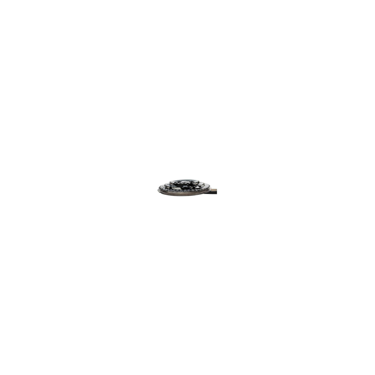 Kurbelsatz 48 38 28t 8sp schwarz