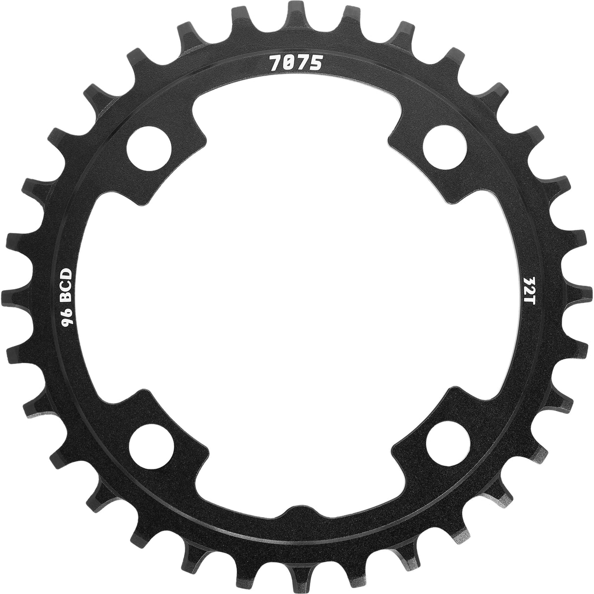 Sunrace Blad 32T 4-arm 96 Svart smal bred Alu