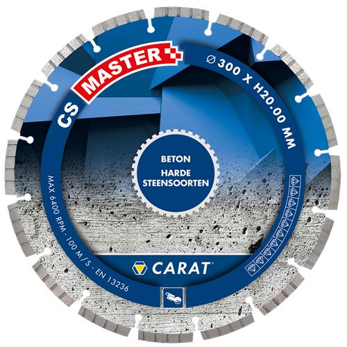 Carat Diamantsägeblatt ø300x20 CS Master Beton wassergekühlt