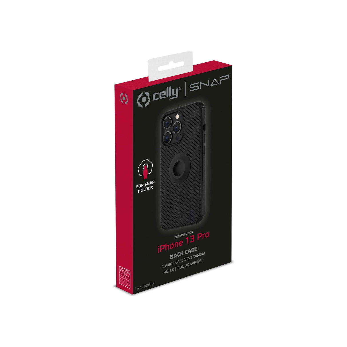 Celly Snap iPhone 13 Cover für den Telefonhalter