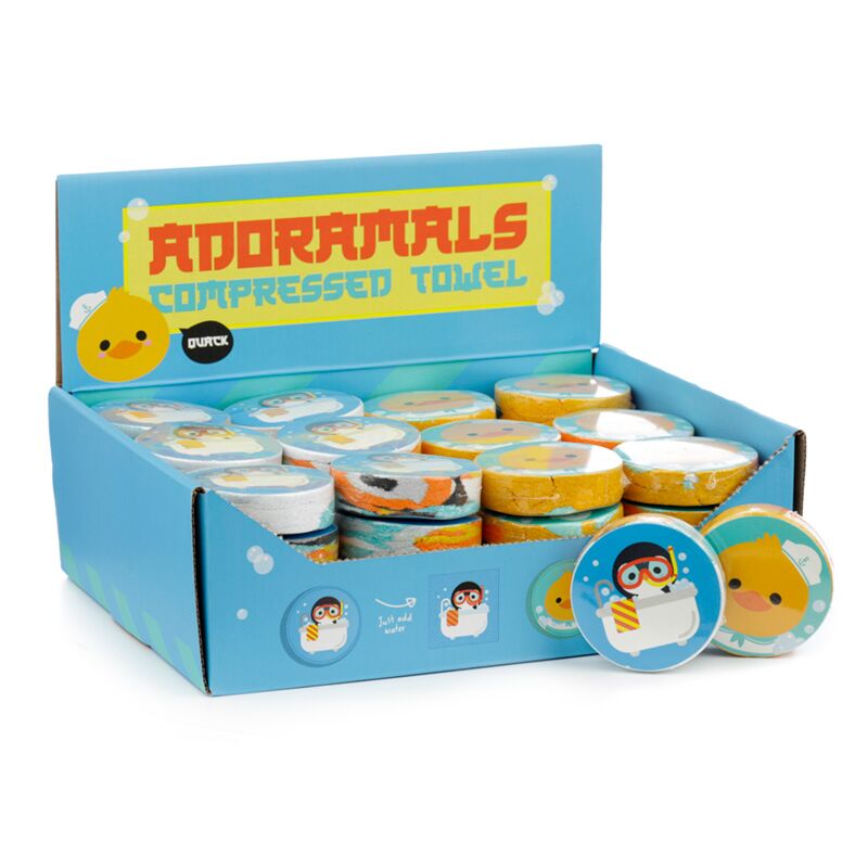 Adoramals Badezeit-Kompakt-Reisehandtuch